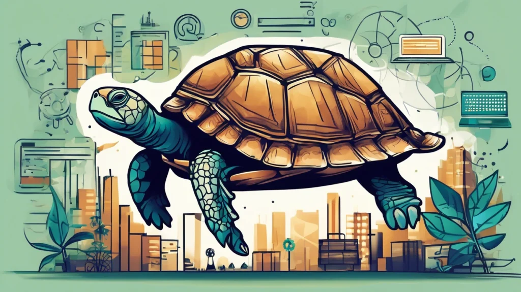 Cambios en los negocios se como una tortuga.