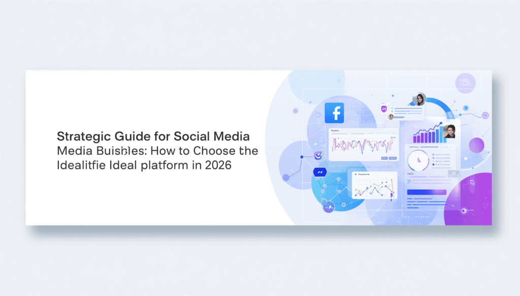 Banner de redes sociales para negocios.